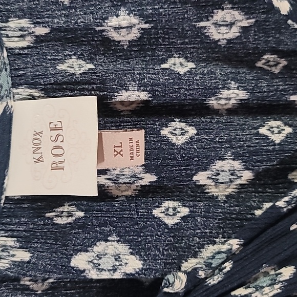 Knox Rose Navy and White Mini Dress - Picture 3 of 10